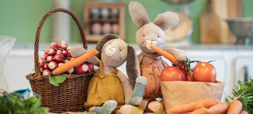 Trois petits lapins