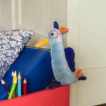 Petite peluche Oiseau bleu