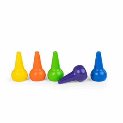 5 crayons de cire Les Popipop Moulin Roty