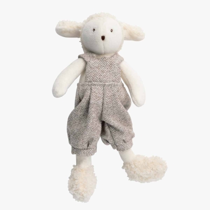 Peluche Albert le Mouton Les ToutPetits La Grande Famille Moulin Roty 