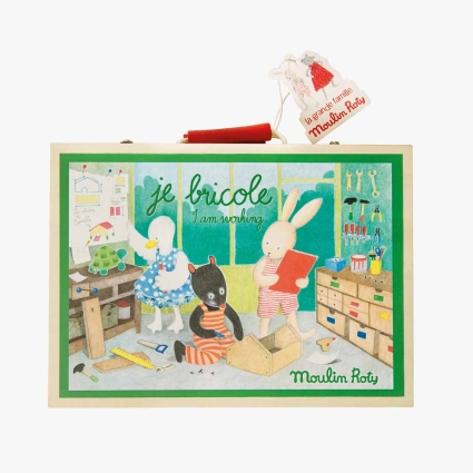 Valise Je bricole La Grande Famille Moulin Roty