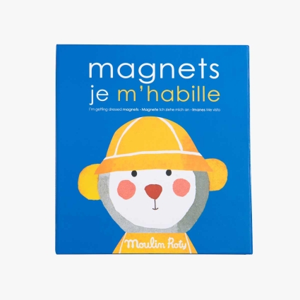 Jeu magnetique Je m'habille Les Popipop Moulin Roty