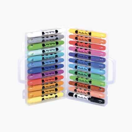 Boîte de 24 crayons de cire