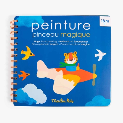 Peinture pinceau magique Les Popipop Moulin Roty