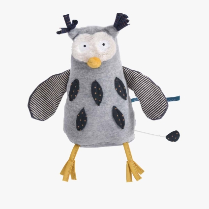 Peluche musicale Monsieur Hibou Les Moustaches Moulin Roty