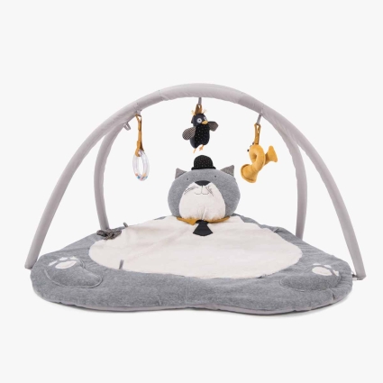 Tapis arche d'activites Les Moustaches Moulin Roty