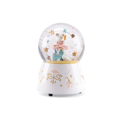 Boule à neige musicale souris La petite école de danse Moulin Roty