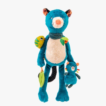 Peluche d'activites Zimba Dans la jungle Moulin Roty
