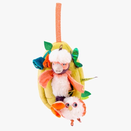 Nid d'oiseau d'activites a suspendre Dans la jungle Moulin Roty