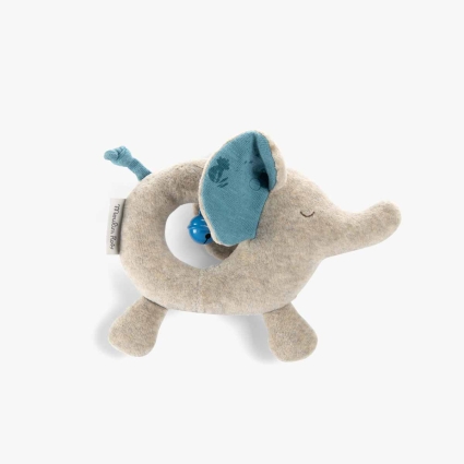 Anneau-hochet Elephant Sous mon baobab Moulin Roty