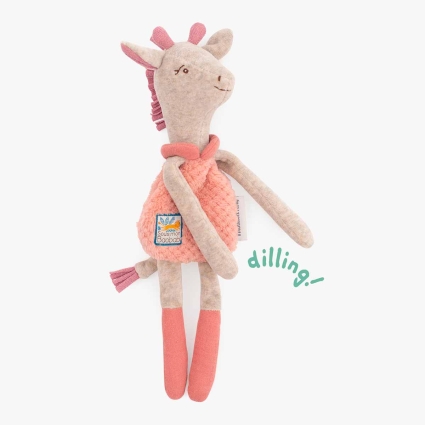 Doudou hochet Girafe Sous mon baobab Moulin Roty