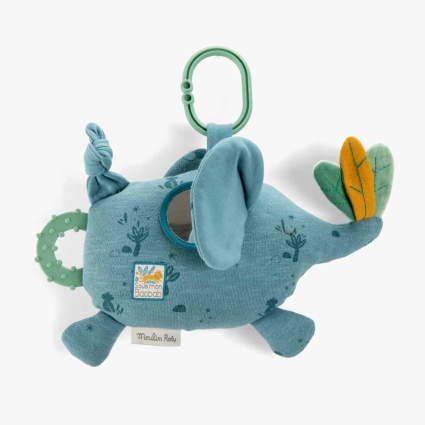 Jouet d'activites Elephant a suspendre Sous mon baobab Moulin Roty