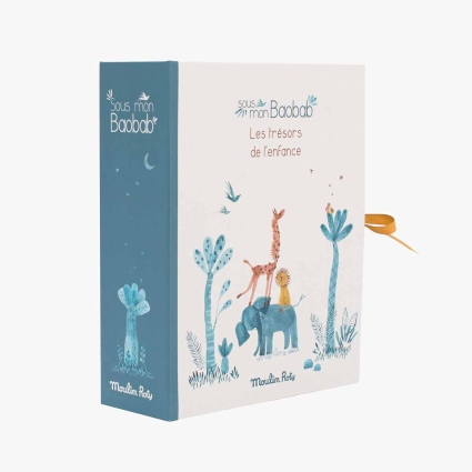 Coffret naissance Sous mon baobab Moulin Roty