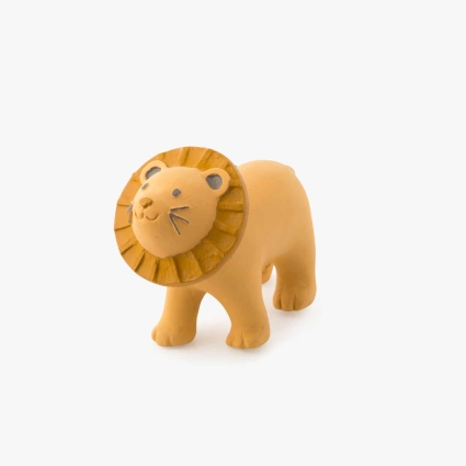 Jouet de dentition Lion caoutchouc naturel Sous mon baobab Moulin Roty