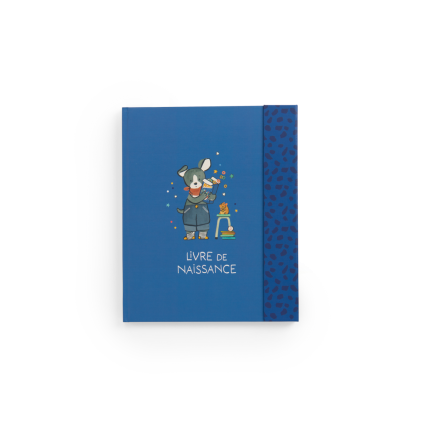 Livre de naissance Puce  Pilou 80 pages Moulin Roty