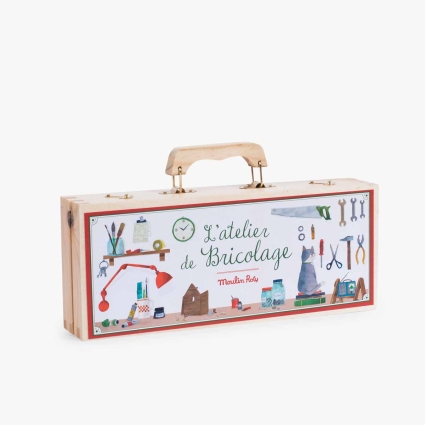 Petite valise bricolage 6 outils Jouets d'hier Moulin Roty