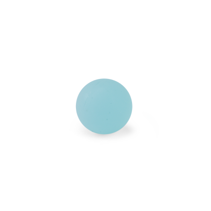 Balle rebondissante phosphorescente bleue