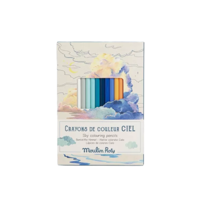 12 crayons de couleur + cartes