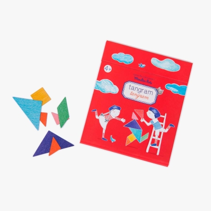Tangram magnetique Aujourd'hui c'est mercredi  Moulin Roty