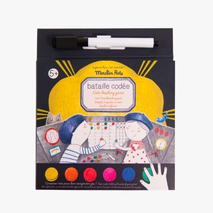 Jeu Bataille codee magnetique Sur la route Moulin Roty