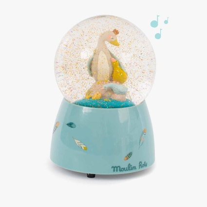 Boule a neige musicale Le Voyage d'Olga Moulin Roty