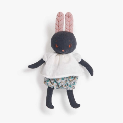 Peluche lapin Lune Apres la pluie Moulin Roty
