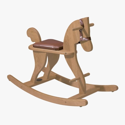 Cheval a bascule en bois Jouets d'hier Moulin Roty