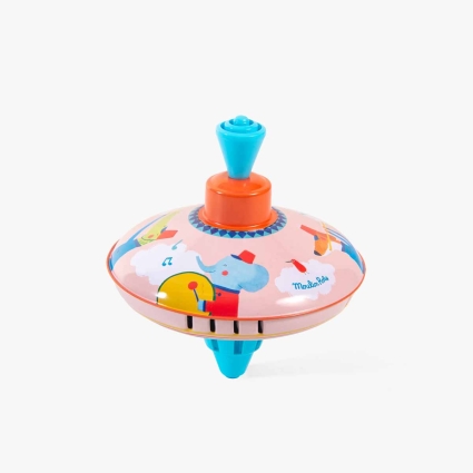 Petite toupie fanfare Les jouets metal Moulin Roty