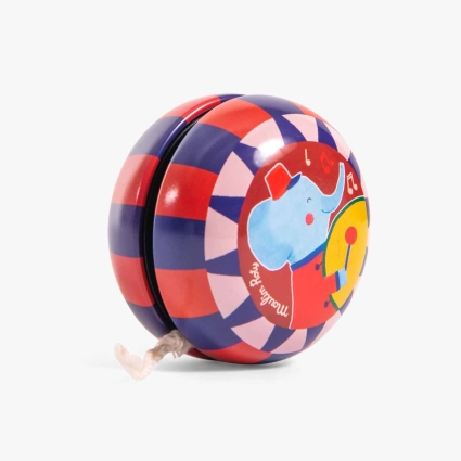 Yoyo en metal elephant Moulin Roty