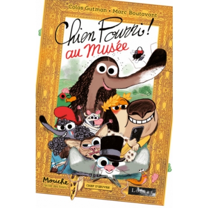Livre chien pourri au musée Ecole de loisirs
