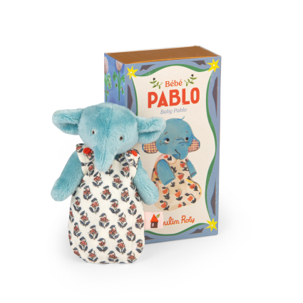 Bebe Pablo l'elephant Les Minouchkas Moulin Roty