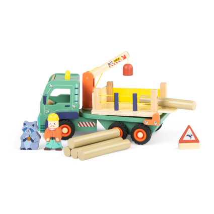 Camion forestier Avenue du Moulin Moulin Roty
