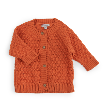 Cardigan terracotta Jungle  Nolwenn