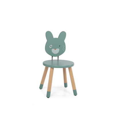 Chaise sauge Trois petits lapins Moulin Roty