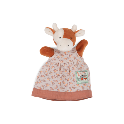 Charlotte la vache Les Marionnettes La Grande Famille Moulin Roty