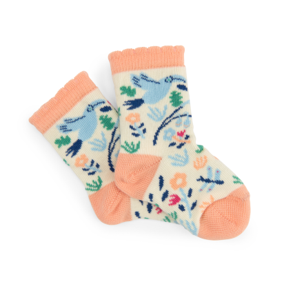Chaussettes fleurs Jungle  Nadine 
