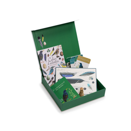 Coffret Decouverte oiseaux Le Jardin du Moulin Moulin Roty