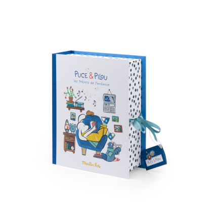 Coffret naissance Puce  Pilou Moulin Roty