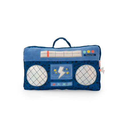 Coussin radio Puce  Pilou Moulin Roty