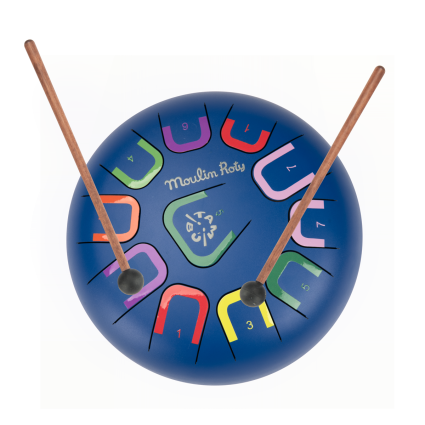 Grand tambour à languettes
