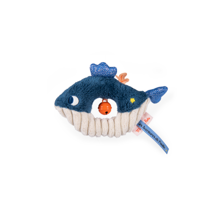 Hochet baleine Les aventures de Paulie Moulin Roty