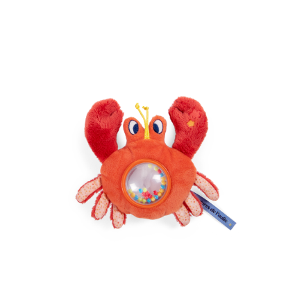 Hochet billes crabe Les aventures de Paulie Moulin Roty
