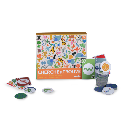 Jeu Cherche et trouve Les Toupitis Moulin Roty