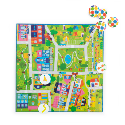 Jeu cherche trouve et raconte Les Popipop Moulin Roty