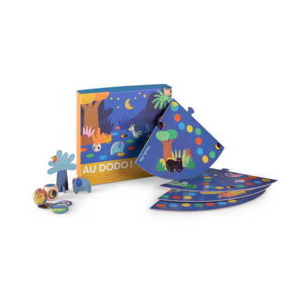 Jeu cooperatif Au dodo  Les Toupitis Moulin Roty