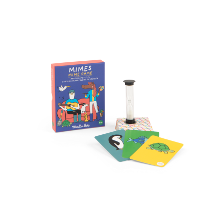Jeu de mimes Les Loufoques Moulin Roty