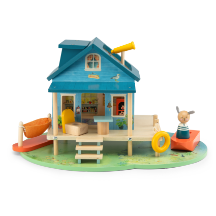Jouet en bois La maison du lac La Grande Famille Moulin Roty