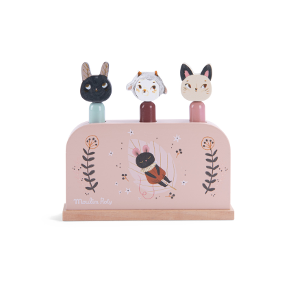 Jouet en bois Pop up Apres la pluie Moulin Roty