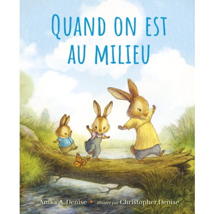 Livre Quand on est au milieu Ecole des loisirs 