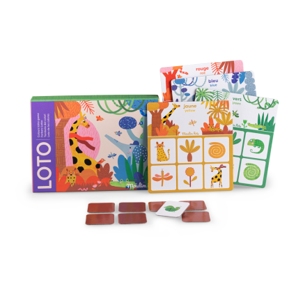 Loto des couleurs Les Toupitis Moulin Roty
